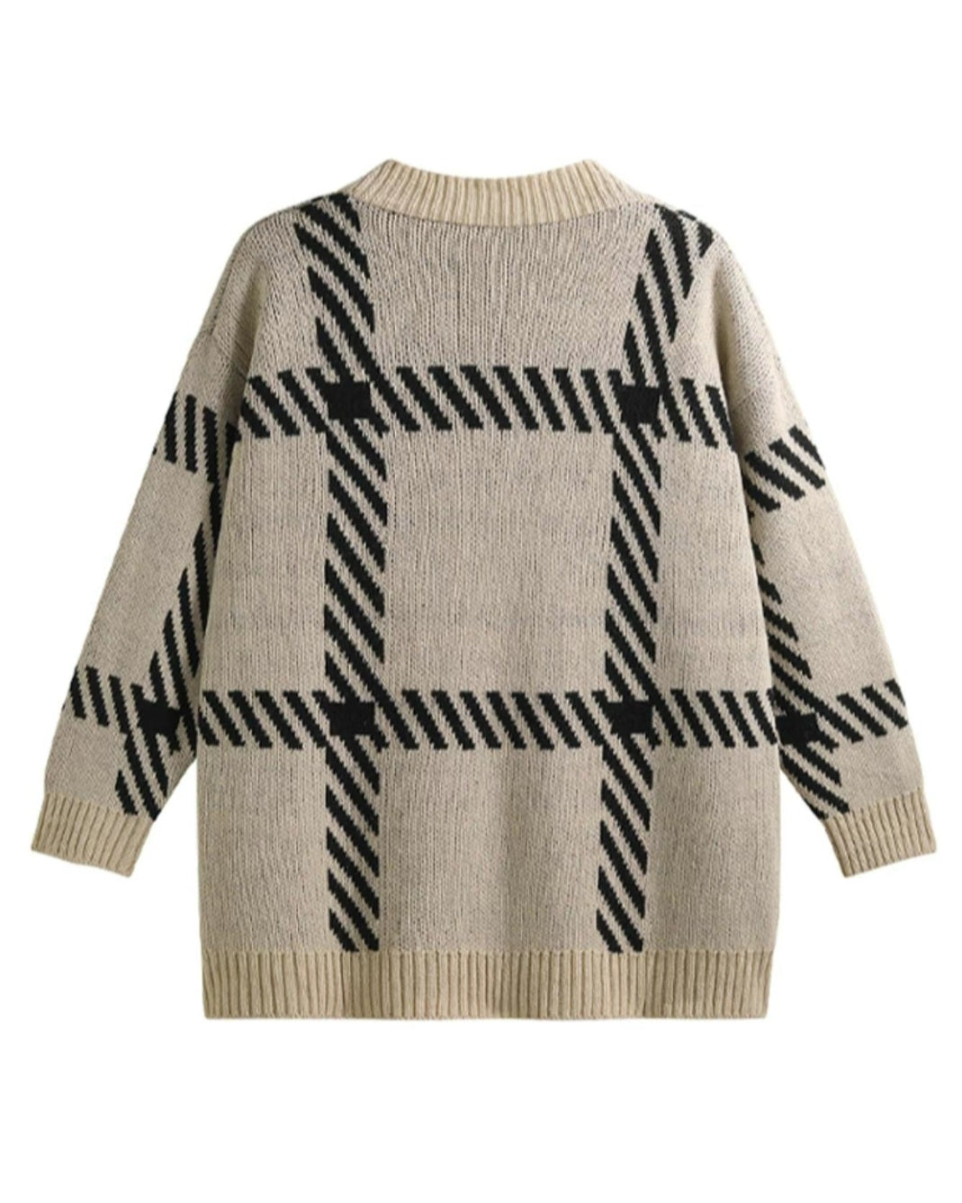 Knit Striped Cardigan